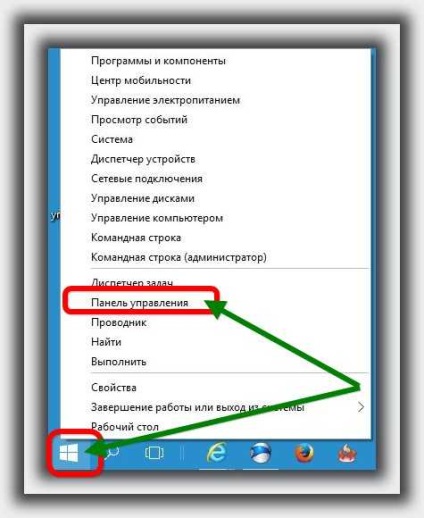 Hogyan kell megnyitni a vezérlőpulton windows 10