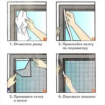 Cum să puneți o plasă de țânțari