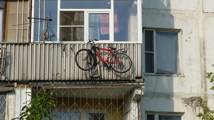 Cum de a stoca în mod corespunzător o bicicletă în timpul iernii - o bicicletă saratov