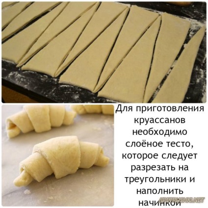 Cum să gătești croissants acasă de la live-test, și de asemenea, de la filmul finit