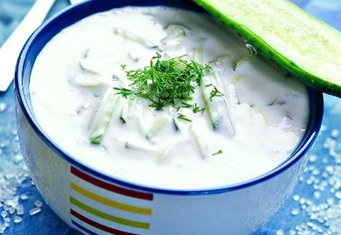 Hogyan kell főzni egy hideg leves uborkával diéta