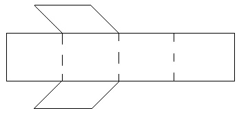 Cum să facem din hârtie o prismă quadrangulară