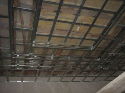 Cum sa faci un tavan suspendat din carton de gips cu instalarea propriilor maini, foto si pret -
