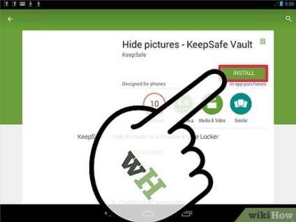 Cum să ascundeți imaginile în Android