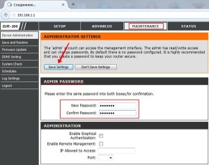 Modificarea parolei pentru router și stabilirea unei conexiuni wi-fi securizate