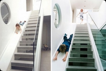Cum să protejați copilul de căderea de pe scări din casă