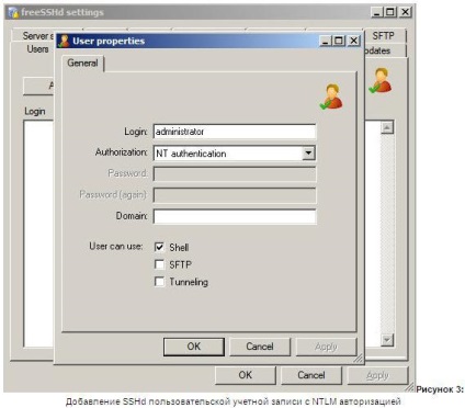 Cum se instalează ssh în win2008, blogul lui khlebalin dmitriy