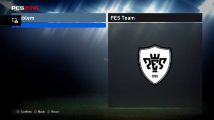 Cum să inserați o formă și o emblemă în pes 2016 pe platforma ps4