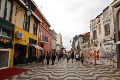 Cascais și Estoril în Portugalia, pe drumul spre Cape Rock