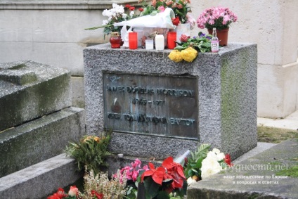 Cimitirul Pearl-lachaise în Paris Cine este îngropat, cum să ajungi acolo, articol de fotografie