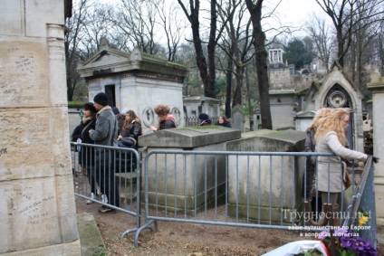 Cimitirul Pearl-lachaise în Paris Cine este îngropat, cum să ajungi acolo, articol de fotografie