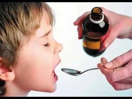 Medicamente care conțin codeină pentru pastile și siropuri de tuse, un medicament cu cimbru pentru copii
