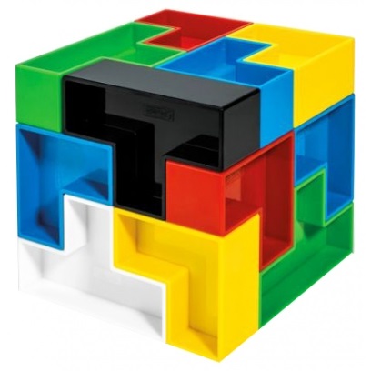 Constructor - Tetris - (19 elemek) Quercetti kereskedelemben tervező - tetris - (elem 19)