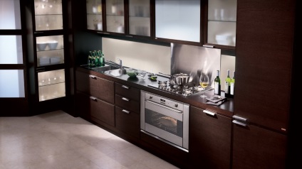 Brown konyha (60 fotó) Videó útmutató a belső kialakítás a saját kezét, egy fotó és az ár