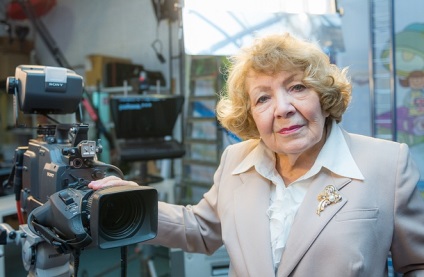 Corespondentul televiziunii Odintsovo, Galina Polikarpova, a sărbătorit aniversarea a 80 de ani - știri raionale