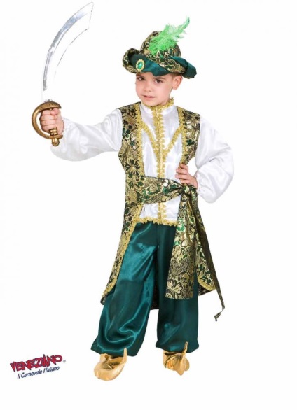 Costum Alladin cu mâinile tale pentru băiat
