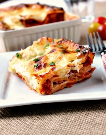 Lasagne cu șuncă