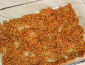 Lasagna hússal sütőben recept lépésről lépésre képekkel