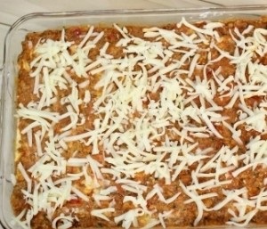 Lasagne cu carne tocată în cuptor rețetă pas cu pas cu fotografia