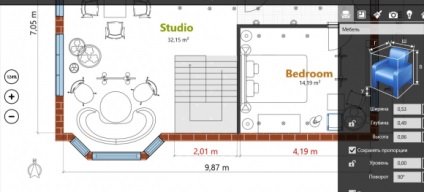 Live interior 3d - o aplicație cuprinzătoare pentru crearea de planuri 2d- și 3d-planuri de interior pe