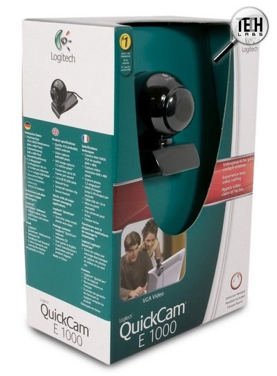 Logitech Quickcam e 1000 - o cameră web cu un buget nobil și stil de viață digital