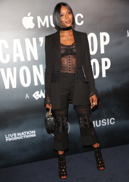 Logyka, Naomi Campbell într-un costum uimitor pentru o jumătate de milion și cu o nouă tunsoare