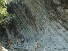 Cheile Mamedov - rutele turistice din Lazarevski