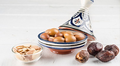 Marocan masca de păr auriu argan uleiuri organice hammam