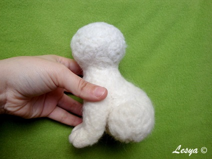 Clasa de masterat pe felting, lucrul cu ace