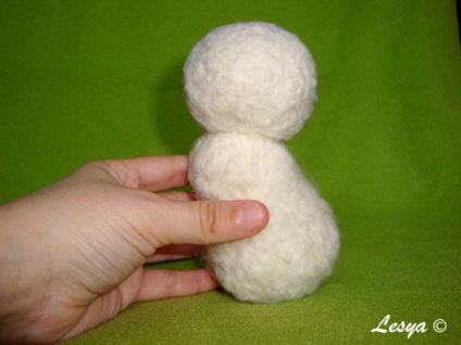 Clasa de masterat pe felting, lucrul cu ace