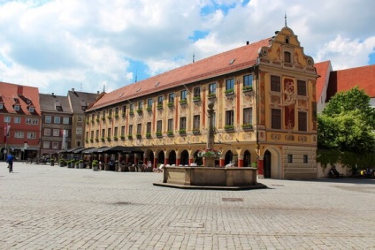 Memmingen atracții, bucătărie de casă, fotografie