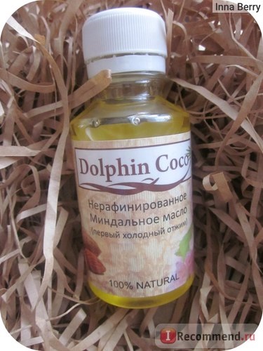 Almond dolphin unt coco nerafinat (prima presare la rece) - ☆ ulei de migdale ar trebui