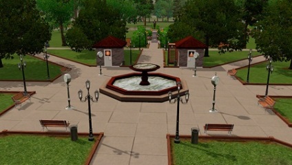 Moonlight Falls - noul oraș din lume sims 3