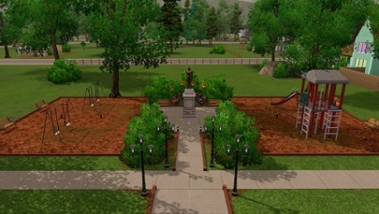 Moonlight Falls - noul oraș din lume sims 3