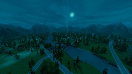 Moonlight Falls - noul oraș din lume sims 3