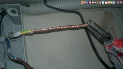 Extensia cablului de intrare