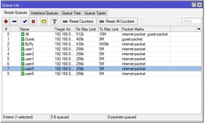 Configurarea mikrotik