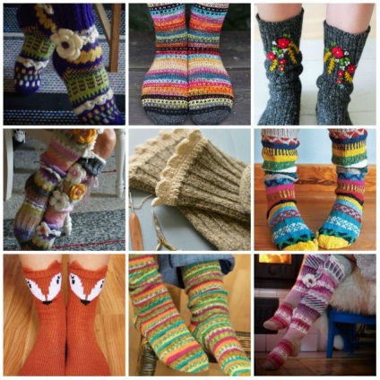 Sosete tricotate