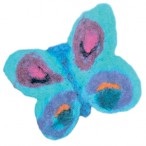 Noua viață a tehnologiei vechi, lecția # 4 felting uscat - facem un fluture, o eșarfă și ia