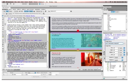 Áttekintés Az Adobe Dreamweaver CS5
