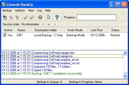 Revizuirea programelor de copiere de date