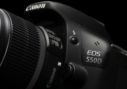 Prezentare generală a canonului 550d al camerei SLR