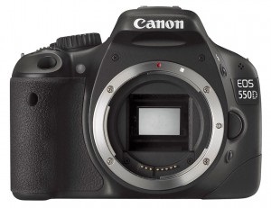 Prezentare generală a canonului 550d al camerei SLR