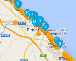 Hotel Rimini, amely terület marad Rimini, ahol a legjobb választás a szálloda Rimini