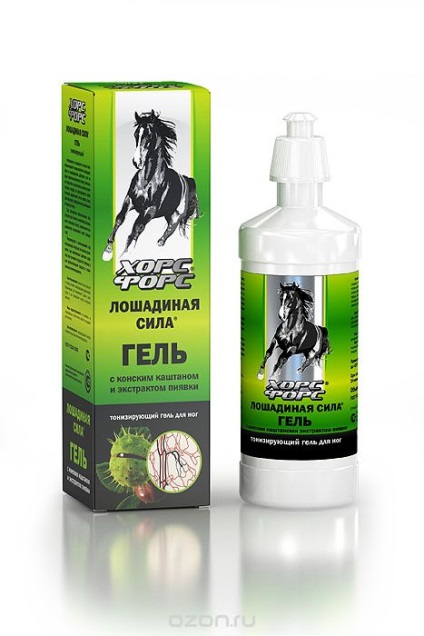 Recenzii gel de putere pentru picioare, tonifiant, cu castan de cal și extract de picior, 500 ml,