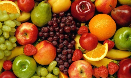 Legume si fructe cu gastrita pepene verde, pepene galben, rosii, castraveti, banane