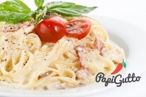 Paste „carbonara“ rețetă reală gust italian cu fotografie, pregăti în mod corespunzător - papigutto