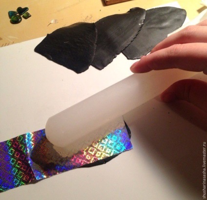 Traducerea filmului holografic pe polimer de argilă - târg de maeștri - manual, manual