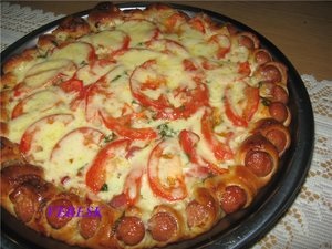 fényképpel lépésről lépésre recept pizza