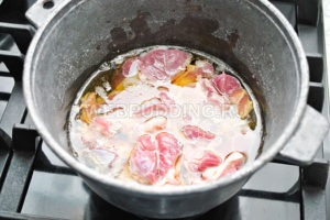 Pilaf sertéshús recept fotókkal lépésről lépésre, hogyan kell főzni